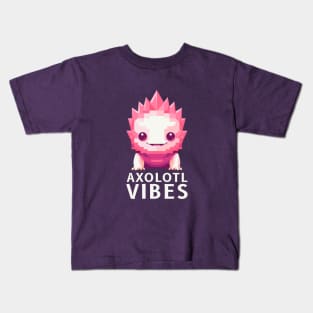 Axolotl Vibes Kids T-Shirt